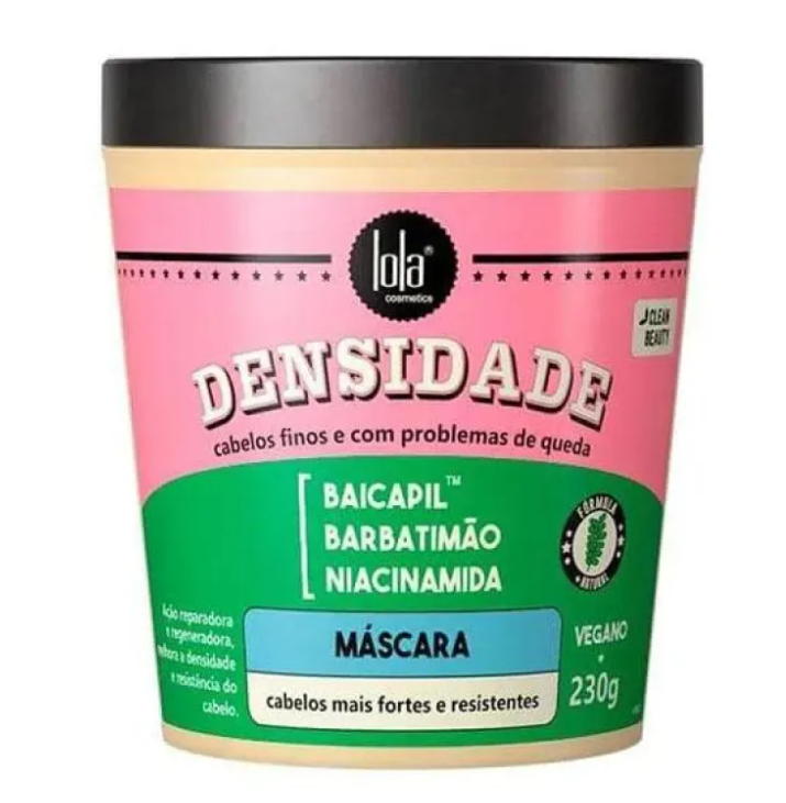 Mascara-Capilar-Densidade-Lola-Cosmetics-230g5.png Máscara Capilar Densidade Lola Cosmetics 230g - Imagem 1