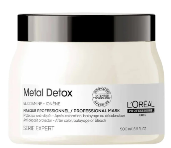 Mascara-Capilar-Loreal-Professionnel-Metal-Detox-500ml456.png Máscara Capilar L’oréal Professionnel Metal Detox 500ml - Imagem 1