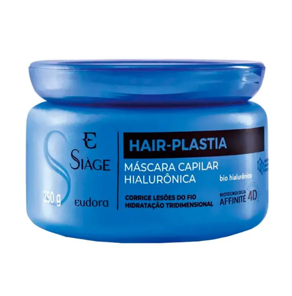 Mascara-Capilar-Siage-Hair-Plastia-da-Eudora-250g.png Máscara Capilar Siàge Hair-Plastia da Eudora 250g - Imagem 1