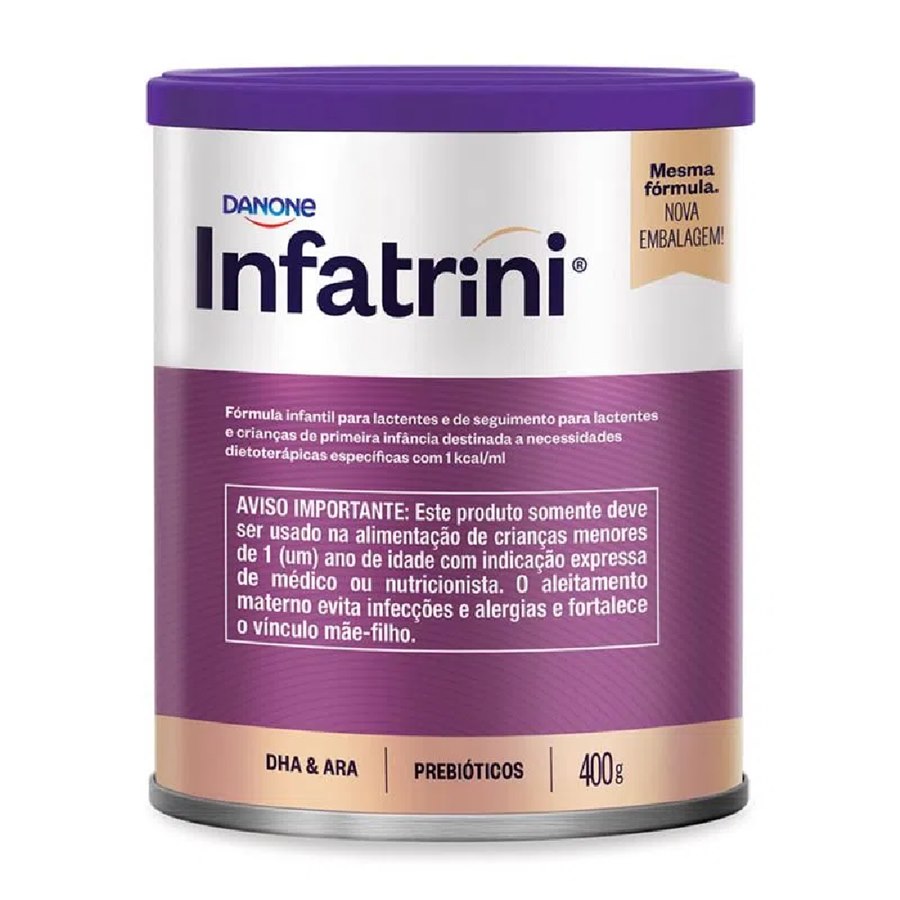 large-638004012245765211-803251_2.jpg Fórmula Infantil Infatrini Danone 0 A 3 Anos 400g - Imagem 1