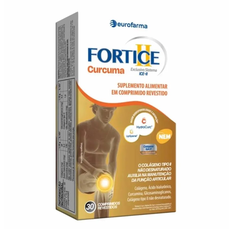 large-638815568016154643-826245_3.jpg Suplemento Fortice Curcuma Colágeno Tipo Il 30 Comprimidos - Imagem 1