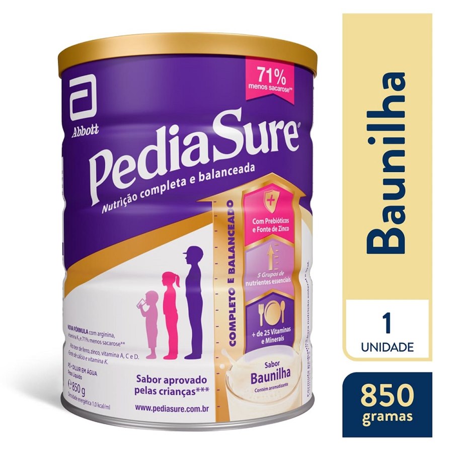 large-638906040479094169-796225_3.jpg Pediasure Sabor Baunilha 850g - Imagem 1