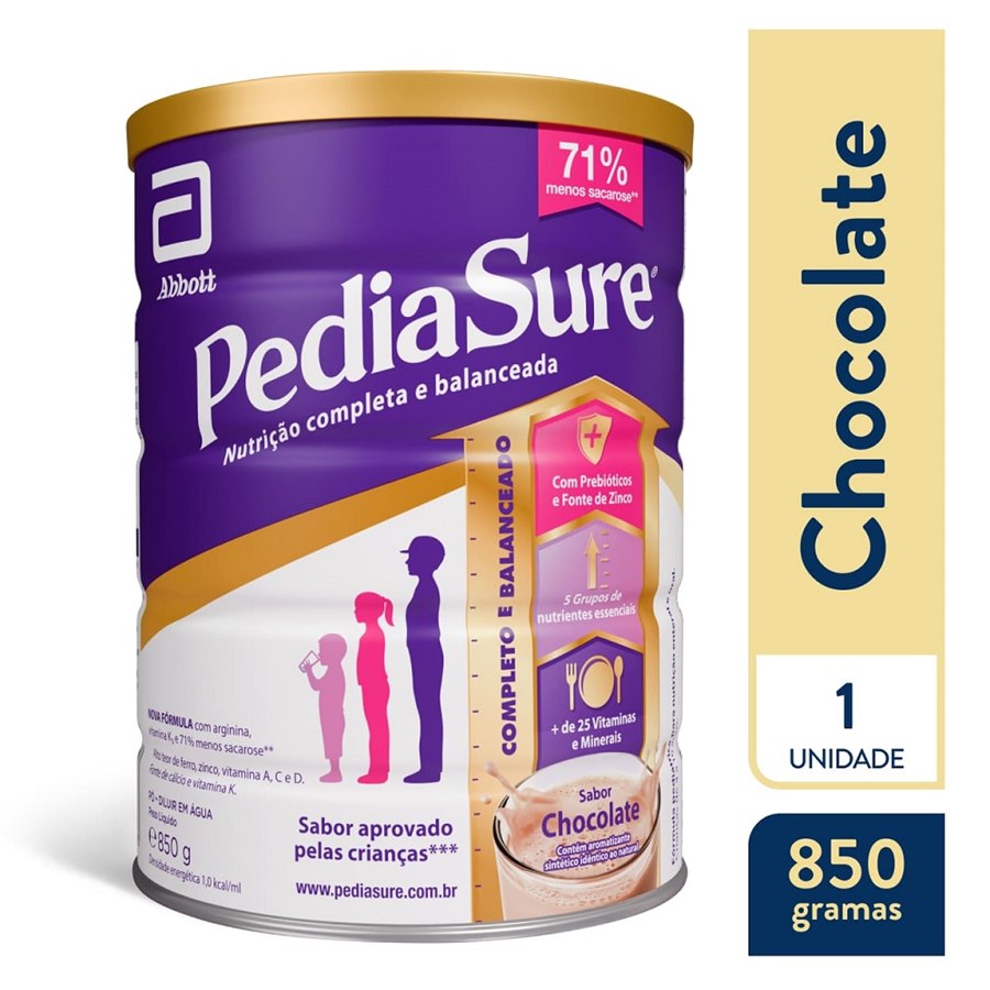 large-638906042038850611-802955_3.jpg Pediasure Sabor Chocolate 850g - Imagem 1