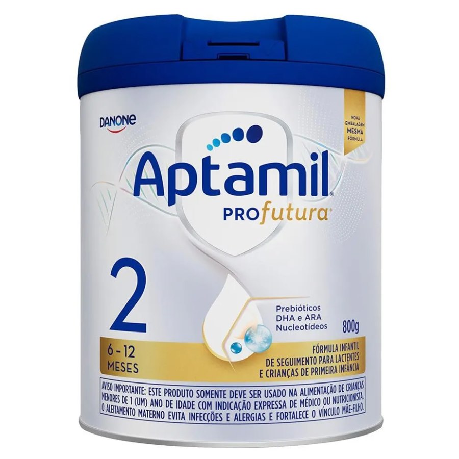 large-639020040442573258-806972.jpg Fórmula Infantil Aptamil Profutura 2 Danone 6 A 12 Meses 800g - Imagem 1